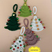 Mini Christmas Tree Fidget pattern