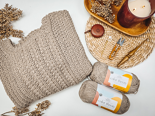 Toasty Wheat Stitch™ Crochet Sweater photo 8