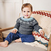 Mosaic Ridge Child Crochet Pullover photo 3