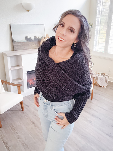 Winter Wheat Stitch™ Sweater Scarf photo 8