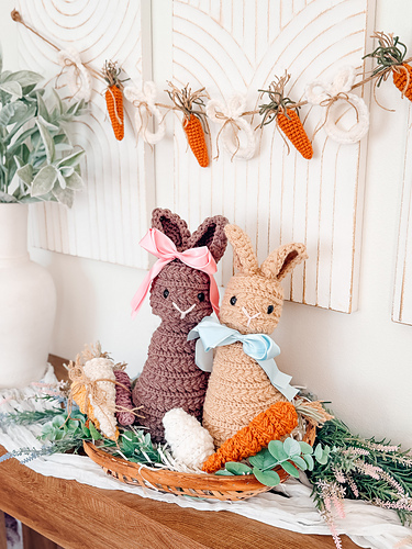 Carrots & Cottontails Garland & Napkin Rings
