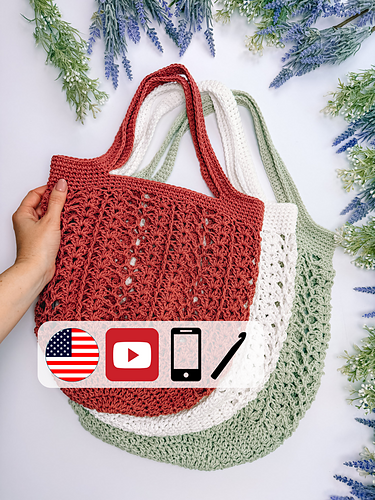 Willow Mesh Market Bag