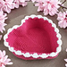 Valentine Heart Basket pattern 
