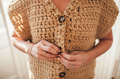 Oversized Canvas Vest photo 8