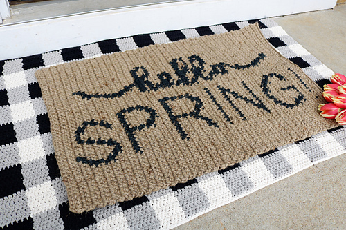 Ravelry: Hello Spring Mat pattern by Rachel Alford
