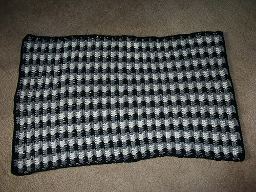 Gingham Check Rug photo 2