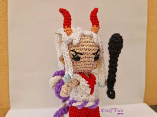 AMOMENTO crochet ワンピース One Piece Luffy Amigurumi Crochet Pattern Crochet pattern by