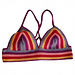 Mini Skein Rainbow Bralette pattern 