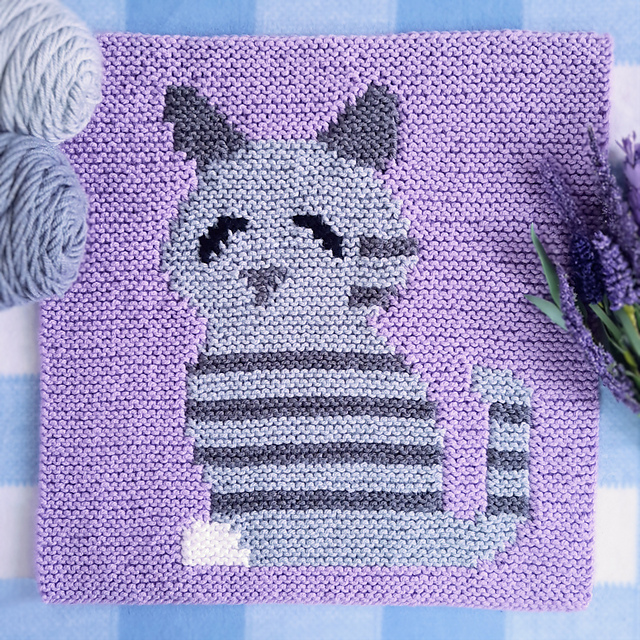 Joyful Kitties Gray Tabby