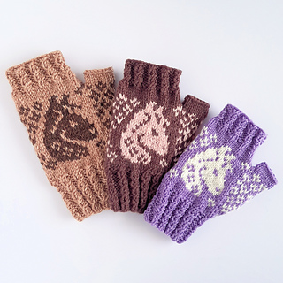 Make these Pony Mitts in 3 sizes