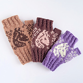 Make these Pony Mitts in 3 sizes