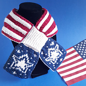 Stars and Stripes Patriotic Ascot 