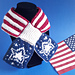 Stars and Stripes Ascot pattern