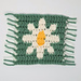 Mosaic Flower Mug Rugs pattern