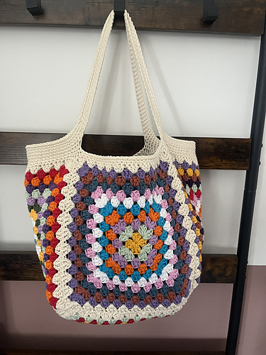 Granny Square Strandveske - Catherine Neil
