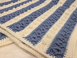 Diamond Puff Blanket crochet pattern