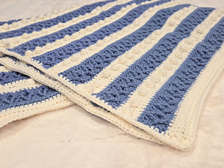Diamond Puff Blanket crochet pattern