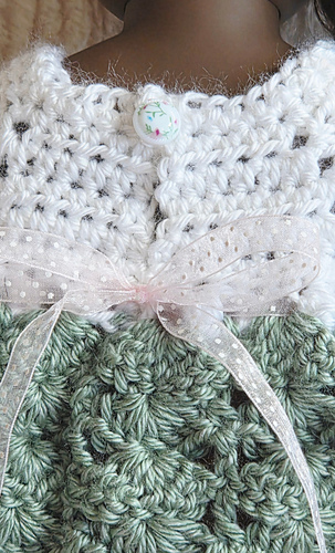 18" Doll Shell Brook Dress crochet pattern by Crafting Friends Designs