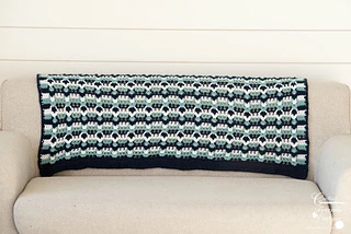 Sea Breeze Throw crochet pattern