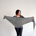 Houndstooth Kite Shawl pattern 