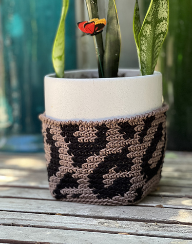 Luxe Leopard Basket - Kelsie Weeks