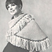 Easy-knit Triangular Stole pattern 