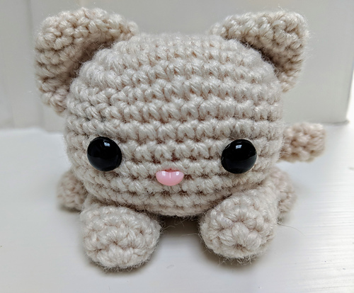 Cube Kitty Cat - Crafty Bunny Bun