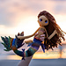 Doll Add-on: Swimming Mermaid Tails pattern 