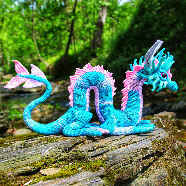 Eastern Drake Patterns Ravelry: Add-On Eastern Dragon Ornamentation pattern by Megan Lapp