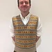 Men's Fair Isle Slipon pattern 