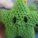 Green star pattern 