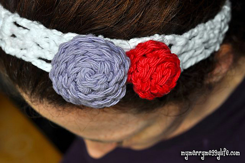 V-Stitch Headband & Rosette photo 1