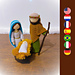 Nativity set 1 Holy Family pattern 