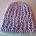 Pastel Winter Newborn Hat photo 4
