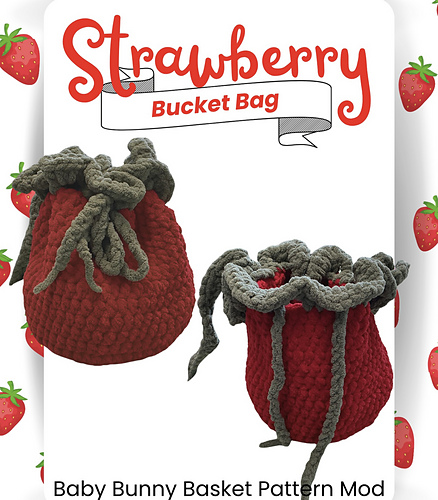 Strawberry Bucket Bag Mod