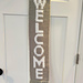 Welcome Wall Hanging pattern 