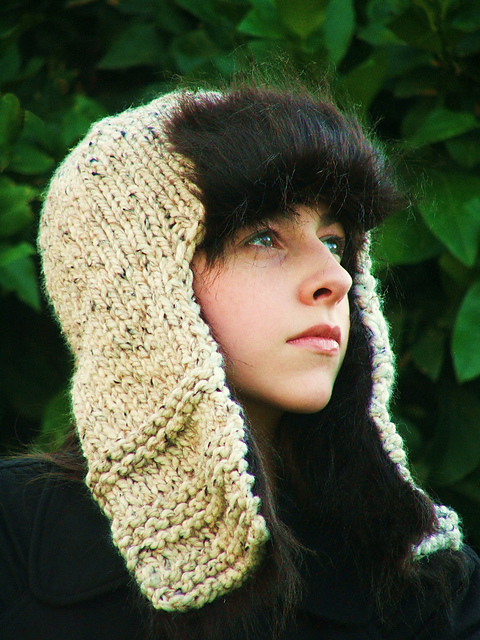 Faux Fur Aviator Hat pattern by 