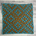 Diamonds in Diamonds Mosaic Crochet Blanket Square pattern 