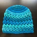 Connected Spirals Hat pattern 
