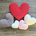 Heart Pillows pattern 