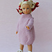 Modern dress for  AG mini doll pattern 