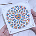 Stained Glass Granny Square pattern