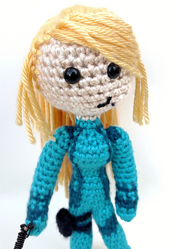 Zero Suit Samus Aran Doll - CroChels