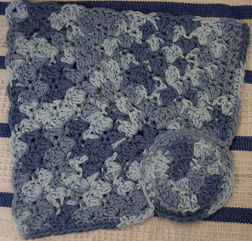 "Never To Pretty To Use" Scrubber Dish Cloth photo 3