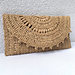Raffia clutch bag 2 pattern 