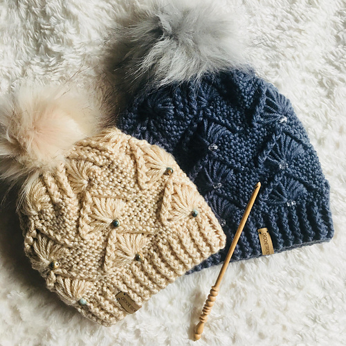 Ravelry: Diamonds and Pearls Hat pattern by Viktoria Gogolak