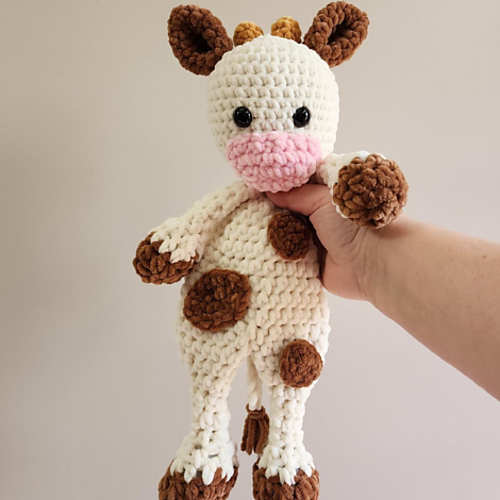 85 Free Crochet Farm Animals Patterns 30 Cow Snuggler Free Crochet Pattern