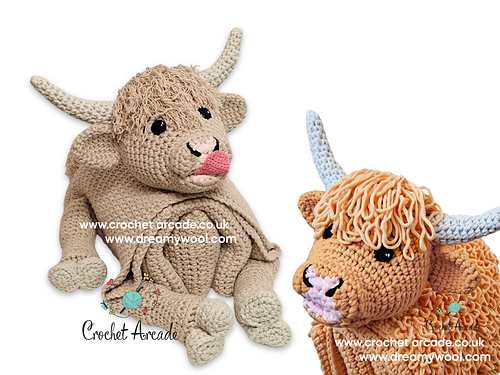 Cuddle and Play Highland Cow