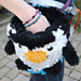 Penguin climber chalkbag pattern 