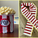 Popcorn Bucket Scarf pattern